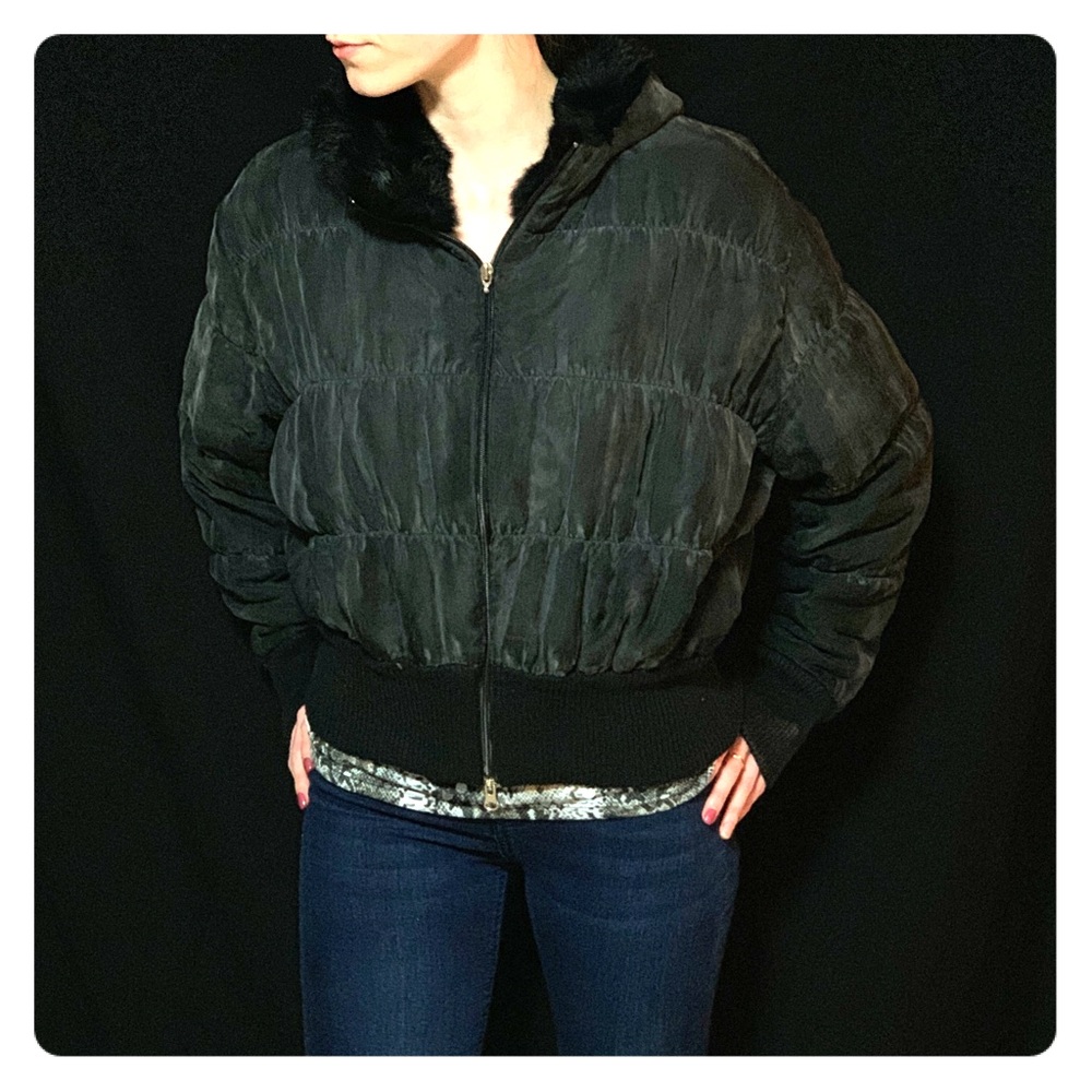 Black Puff Jacket